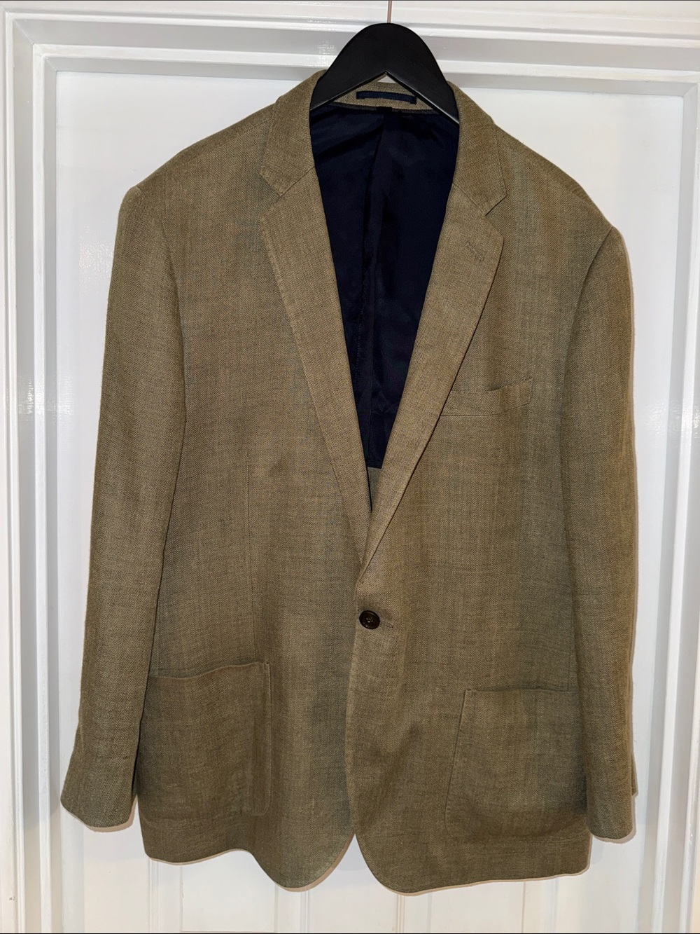 J. Crew Men's Tan Single-Breasted Sport Coat